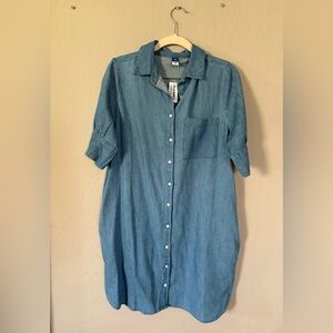Old Navy Petite Denim Dress